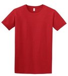 Gildan Softstyle T-Shirt. - Cherry Red