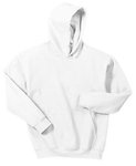 Gildan - Youth Heavy Blend Hooded Sweatshirt. - White