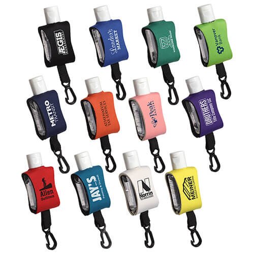 Main Product Image for Imprinted Hand Sanitizer Cozy Clip 1/2 oz