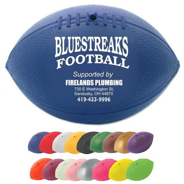 Mini Soft Throw to Crowd Footballs 7" with your logo