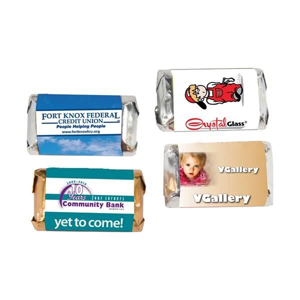Main Product Image for Custom Printed Miniature Hershey Singles