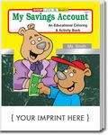Buy My Savings Account Coloring And Activity Book USA Made