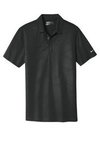 Nike Golf Dri-FIT Embossed Tri-Blade Polo-Embroidered - Black