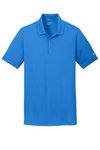 Nike Golf Dri-FIT Solid Icon Pique Modern Fit Polo. - Light Photo Blue