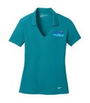 Buy Custom Nike Golf Shirt Ladies Dri-FIT Vertical Mesh
