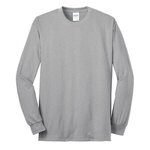 Port & Company - Long Sleeve Core Blend Tee. - Ash