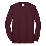Port & Company - Long Sleeve Core Blend Tee. - Athletic Maroon