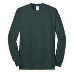 Port & Company - Long Sleeve Core Blend Tee. - Dark Green