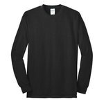 Port & Company - Long Sleeve Core Blend Tee. - Jet Black