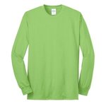 Port & Company - Long Sleeve Core Blend Tee. - Lime