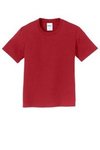 Port & Company Youth Fan Favorite Tee. - Team Cardinal