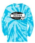 Buy Custom T Shirt Design Port & Company Youth Tie-Dye Long Sleeve.