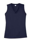 Sport-Tek Ladies Sleeveless PosiCharge Competitor V-Neck ... - True Navy