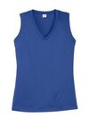 Sport-Tek Ladies Sleeveless PosiCharge Competitor V-Neck ... - True Royal
