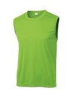 Sport-Tek Sleeveless PosiCharge Competitor Tee. - Lime Shock