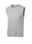 Sport-Tek Sleeveless PosiCharge Competitor Tee. - Silver
