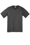 Sport-Tek Youth Heather Contender Tee. - Graphite Heather